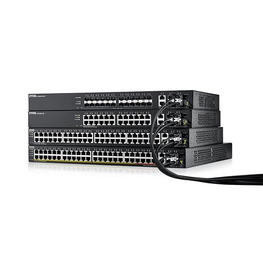 Zyxel 48-Port PoE Gigabit Switch | Nebula Cloud Managed/L3 Access | 40x PoE+ & - Image 4