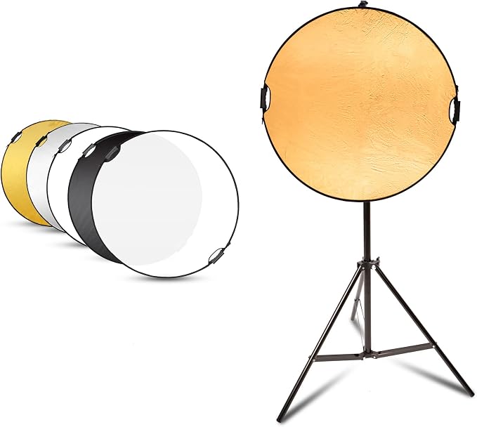 Selens Handle Round Reflector Stand Kit by Selens