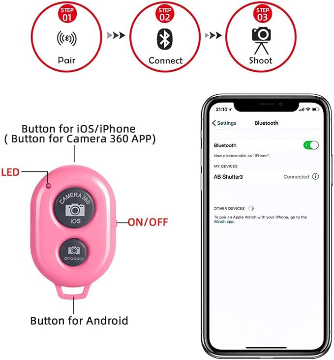 Wireless Camera Shutter Remote Control - Image 6