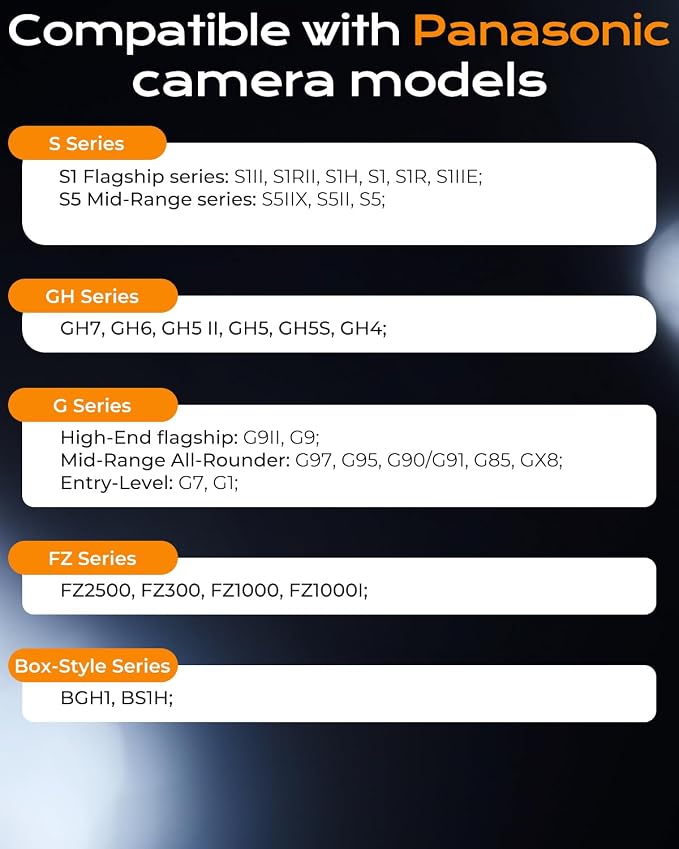 for Panasonic LUMIX Camera Rechargeable Remote Shutter Release - Image 4