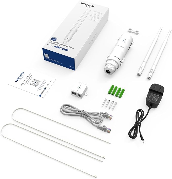 WAVLINK AC1200 Outdoor Long Range WiFi Extender/Wireless Access Point - Image 9