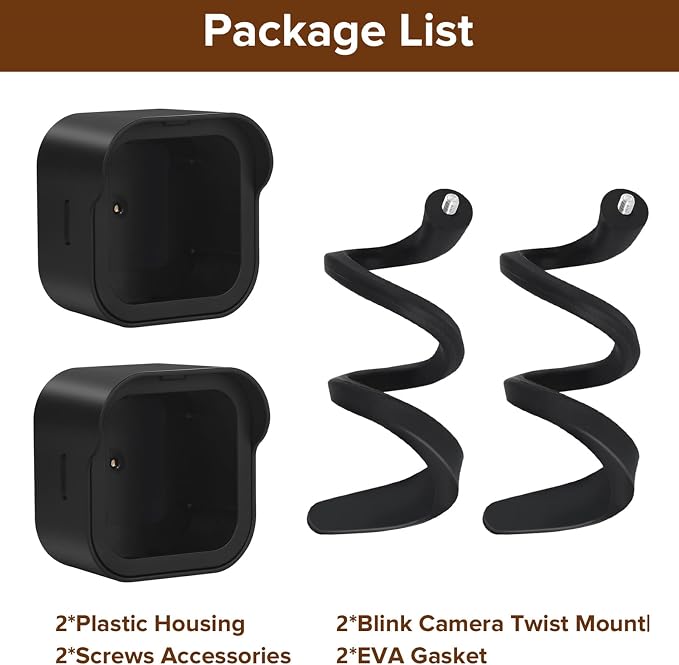2Pack Flexible Twist Mount for All-New Blink Outdoor 4 & Blink Outdoor - Image 7