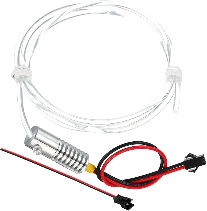 PATIKIL 3mm 1m PMMA Side Glow Fiber Optic Cable Kit, by PATIKIL
