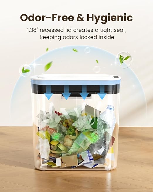 Cesun Motion Sensor Trash Can, 5 Gallon Automatic Bathroom Garbage Can - Image 5