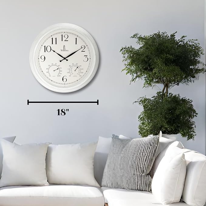 Outdoor Clocks for Patio Large Waterproof - Image 2