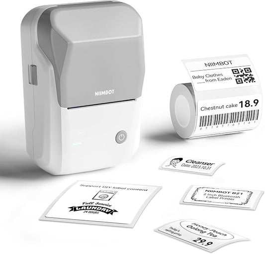 NIIMBOT B1 Label Maker Machine, Thermal Label Printer Easy to Use by NIIMBOT%C2%AE