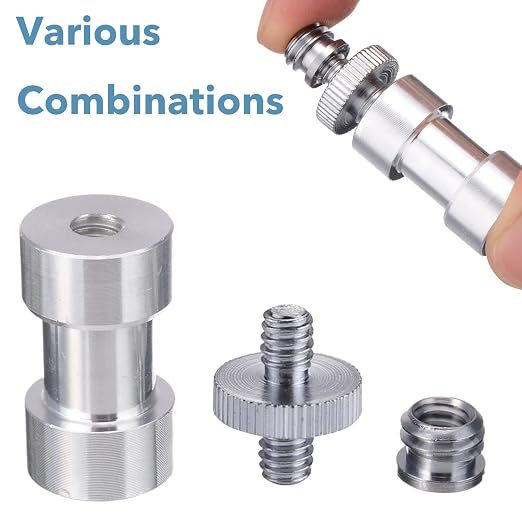 16PCS Camera Screws Mount Set 1/4 Inch and 3/8 Inch Threaded Converter Screws - Image 3