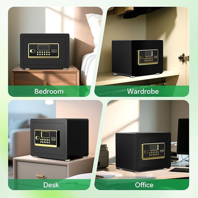 Safe Box with Digital Keypad & Alarm System - Image 6