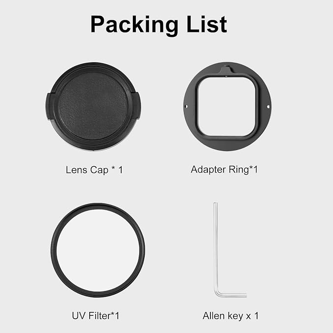 PULUZ 52mm Lens Filter Adapter Kit - Image 7