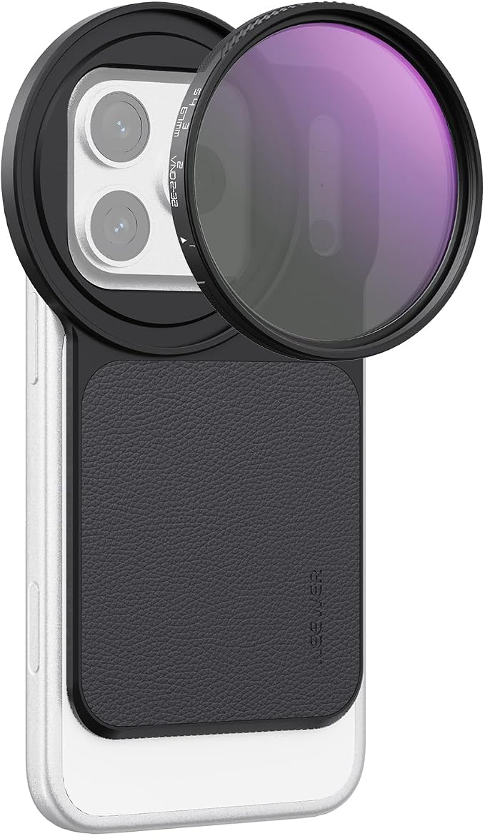 NEEWER 6.3" Magnetic Phone Lens Filter Mount Adapter Backplate Accessories by Neewer