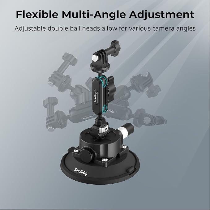 SMALLRIG 4.5" Suction Cup Mount - Image 6