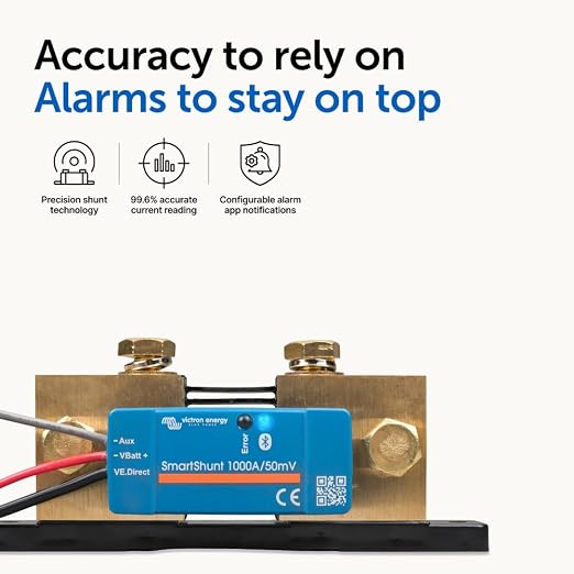 Victron Energy SmartShunt IP65 Battery Monitor- Victron Smart Shunt - Image 4