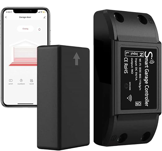 AGSHOME Wireless Smart Wi-Fi Garage Door Opener TUYA and Smart Life APP by AGSHOME