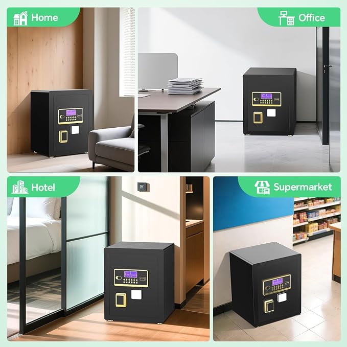 Security Safe with Digital Keypad & Alarm System - Image 6