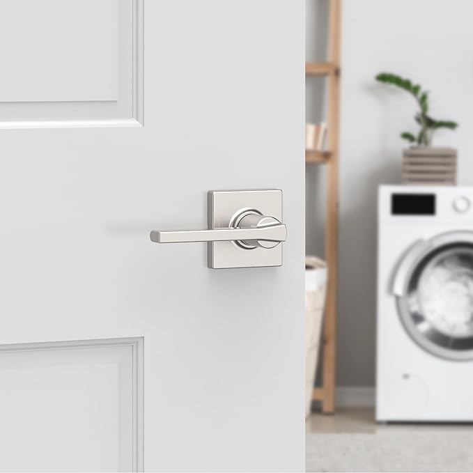 Kwikset Casey Interior Passage Door Handle, Lever - Image 3