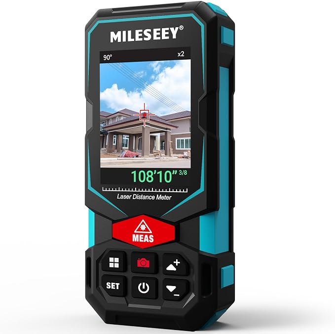 Laser Measure, MiLESEEY Laser Distance Meter, Rechargeable Multifunctional - Image 4