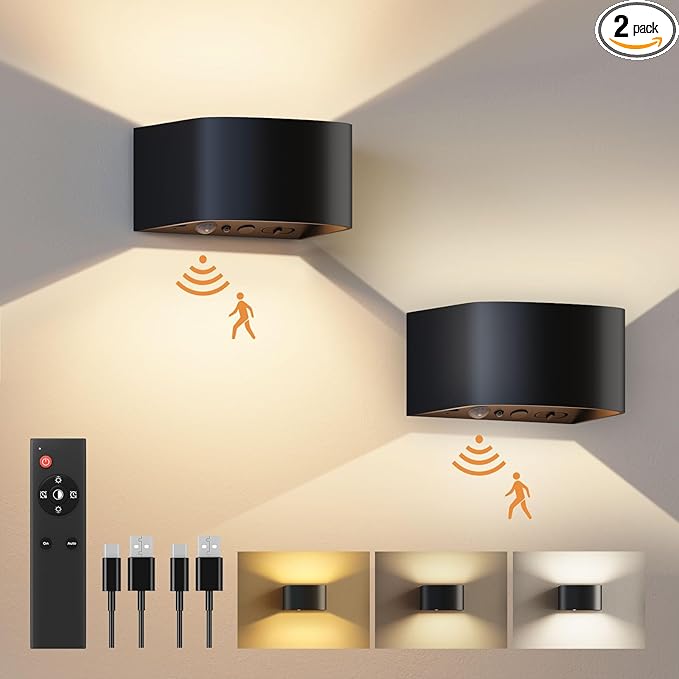 FULEN Motion Sensor Wall Light by FULEN