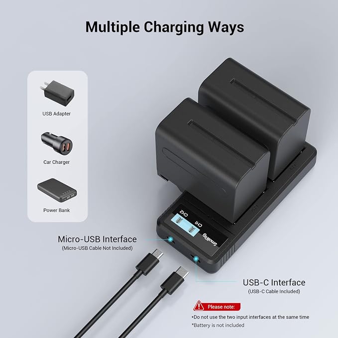 SmallRig Fast Charger Dual USB Charger - Image 5