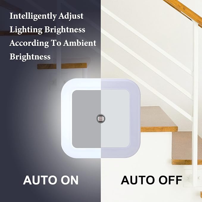 Tuanse 48 Pack LED Night Lights Plug into Wall Smart Sensor Sensor Automatic - Image 3