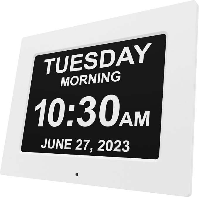 American Lifetime 【New 2025】 Dementia Clock Large Clock by AmericanLifetime