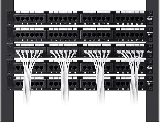 Monoprice Cat6 Ethernet Patch Cable, Snagless RJ45, CMR Riser Rated, Pure Bare - Image 5