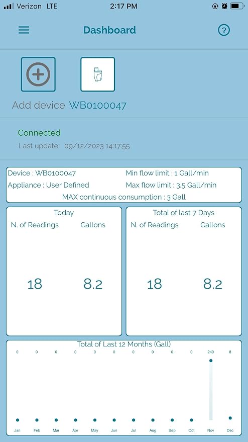 E-WaterBlock Bluetooth Water Leak Shutoff & Flow Meter – Smart Water Control - Image 5