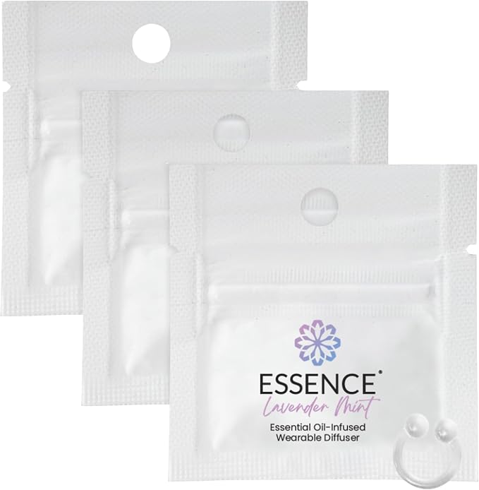 Essence Wearable Aromatherapy Nasal Diffuser – Lavender Mint Essential Oil Nose by Essence