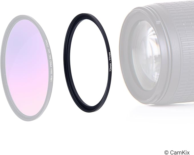 Step Up Lens Filter Adapter Rings - Image 4