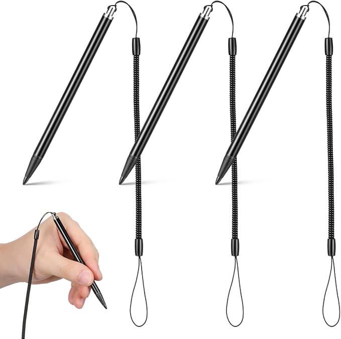 HOMSFOU 3pcs Touch Pen with Spring Rope Resistive Touch Screen Painting Pen by HOMSFOU