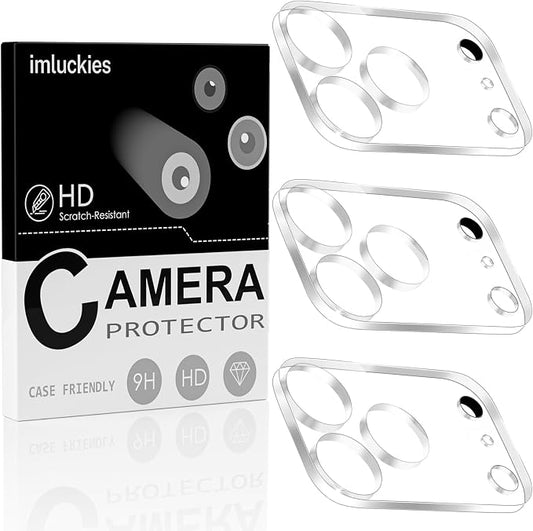imluckies 3 Pack for iPhone 17 Max 6.9" Camera Lens Protector, HD Clear by imluckies