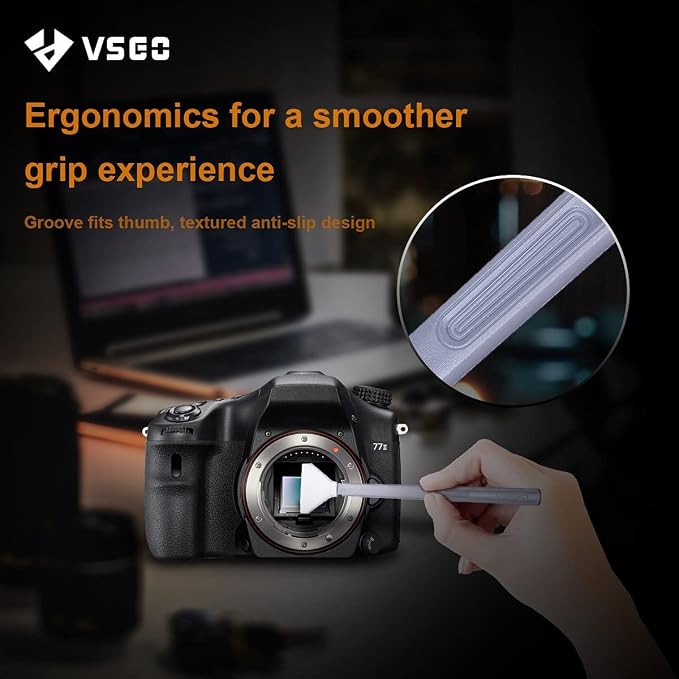 VSGO 24pcs Full-Frame Camera Sensor Cleaning Kit, Sensor Cleaning Swabs - Image 6