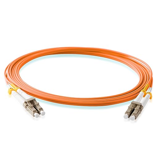 OM2 LC to LC Fiber Patch Cable 0.2m, Length Options:0.2m-20m, 1G/10GB 50/125 - Image 3