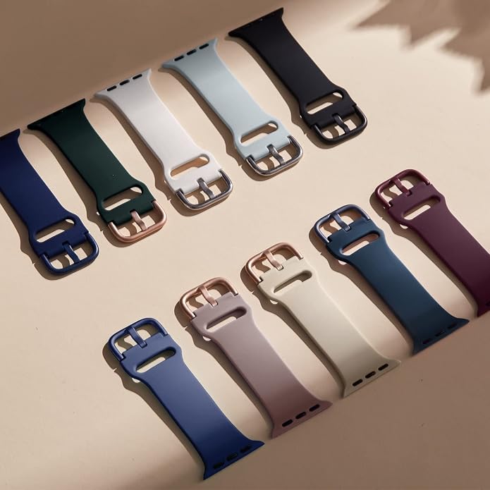 Sport Band Compatible with Apple Watch Bands 49mm 46mm 45mm 44mm 42mm 41mm 40mm - Image 5