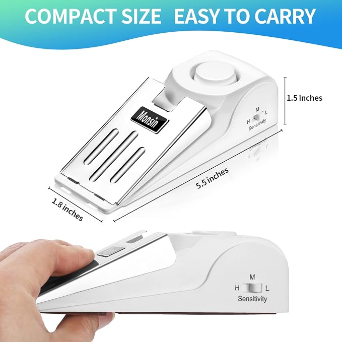 Door Stop Alarm, Door Stopper - Image 4