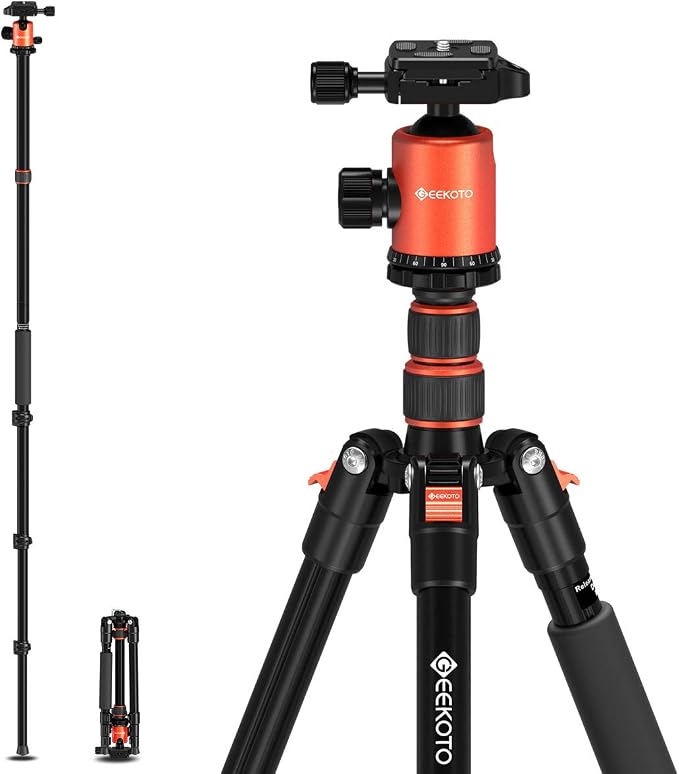GEEKOTO 77’’ Tripod, Camera Tripod by GEEKOTO