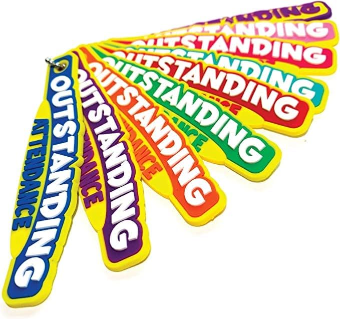 Brag Sticks Outstanding Attendance Value Pack: Wearable Incentives to Increase by BragTags%C2%AE