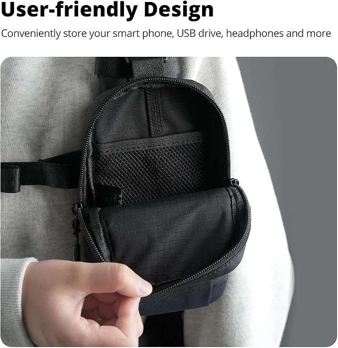 AMBITFUL Compact Sports Camera Bag, Shoulder Strap Storage Case, 3.94 x 1.57 x - Image 6