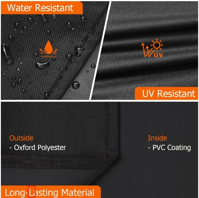 iCOVER 36 inch Griddle Cover for Blackstone, 600D Heavy Duty Waterproof Canvas - Image 5
