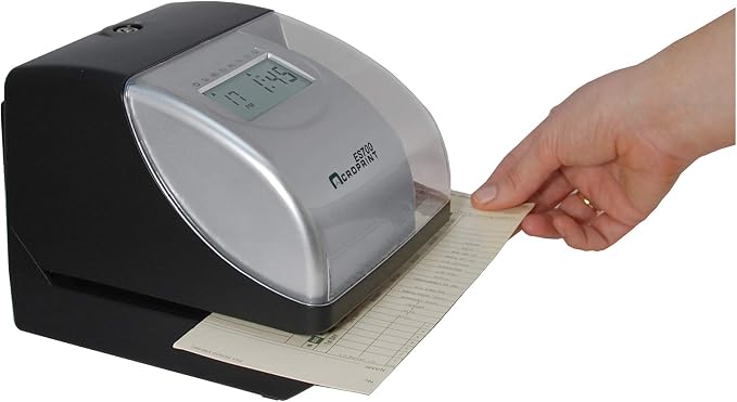 Acroprint Electronic Time Clock Machine – Time Stamp Machine - Image 4