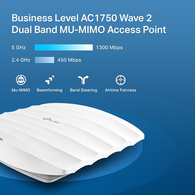 TP-Link EAP245 V3 Omada AC1750 Gigabit Wireless Access Point - Image 3