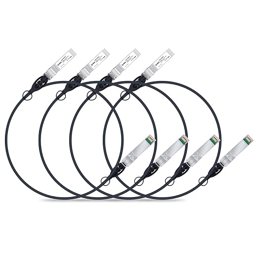ipolex 10G SFP+ Twinax Cable, Direct Attach Copper Passive Cable, by ipolexUS