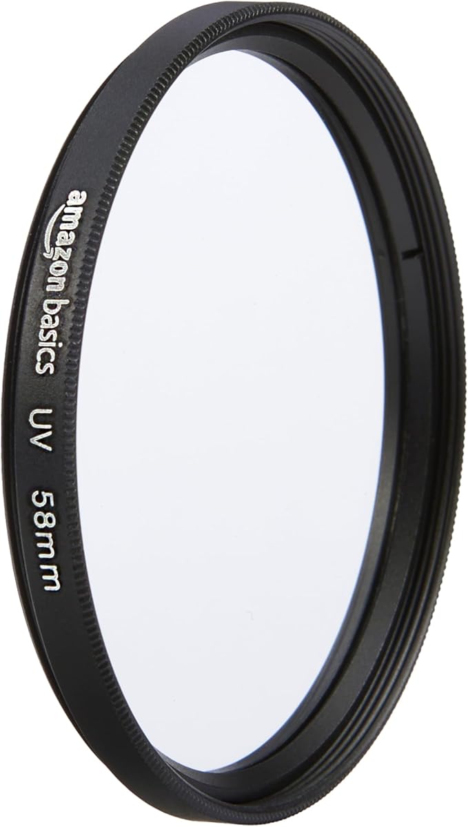 Amazon Basics UV Protection Camera Lens Filter, Scratch Resistant, Photography by AmazonBasics