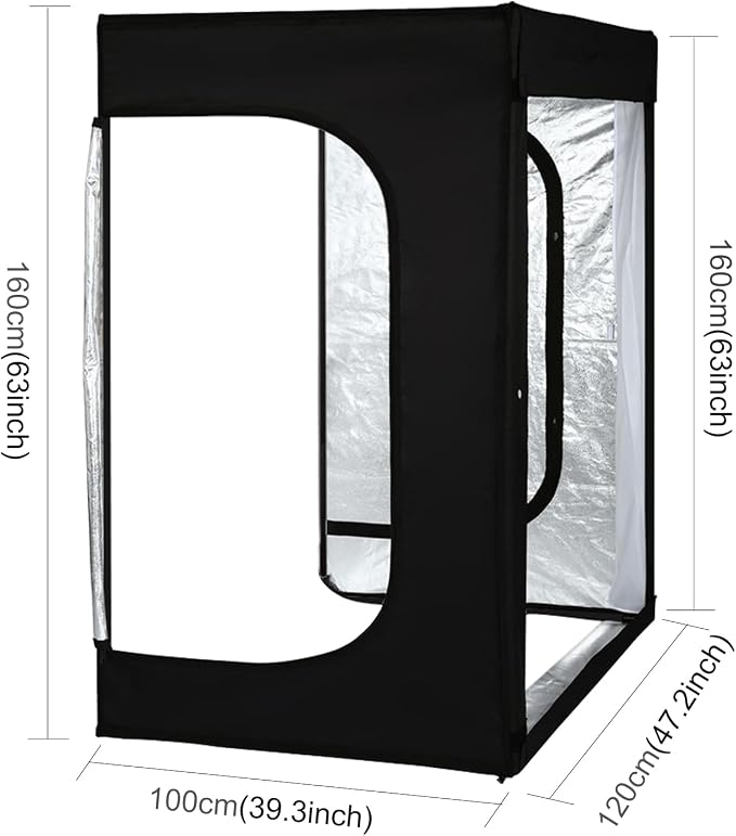 48"x64"x40" Large Photo Studio Light Box Photography, 8 Light LED Panels - Image 5