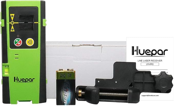 Huepar Laser Detector LR-6RG for Laser Level, Compatible - Image 9
