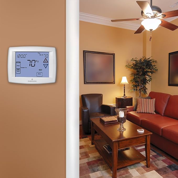 White Rodgers Emerson 1F95-1277 Touchscreen 7-Day Programmable Thermostat - Image 2