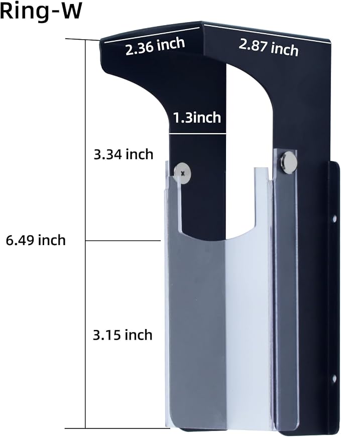 "Black Doorbell Rain Cover - Image 4