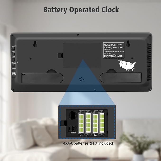 WallarGe 14.5'' Atomic Clock - Image 8