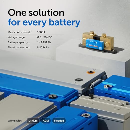 Victron Energy SmartShunt IP65 Battery Monitor- Victron Smart Shunt - Image 5