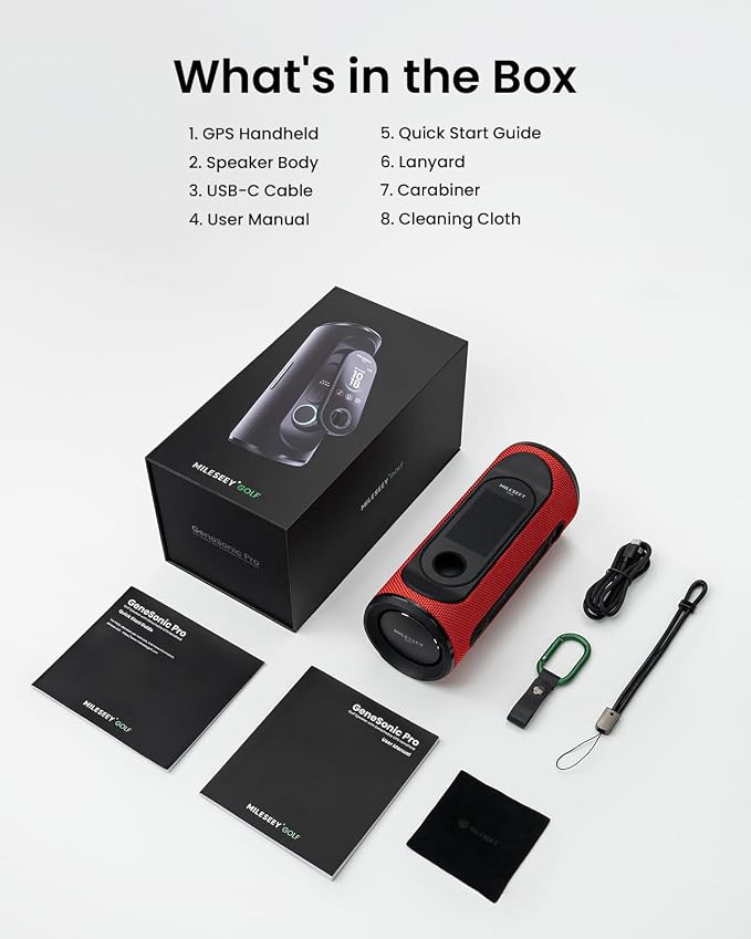 MiLESEEY GeneSonic Pro Golf Speaker - Image 9