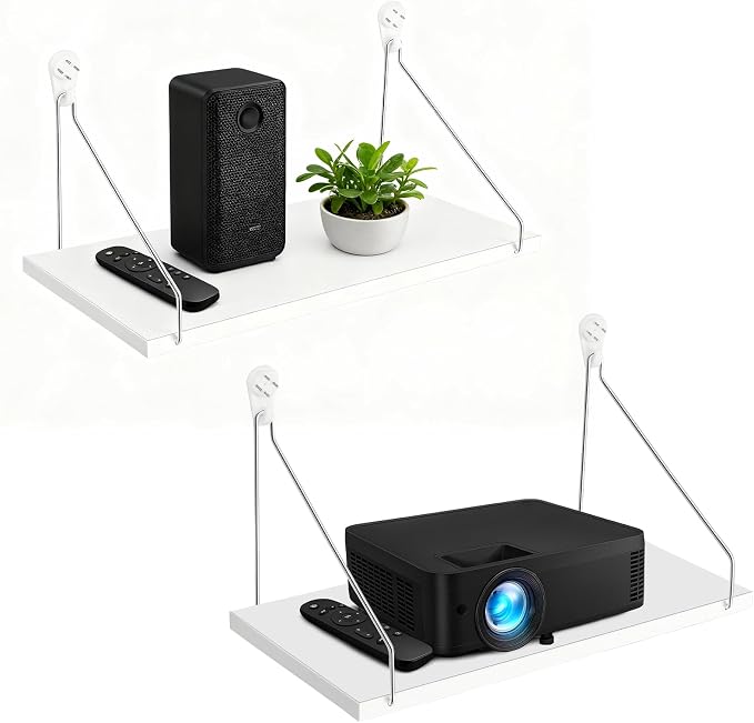 CroBlissful 2 Pcs Projector Shelf by CroBlissful
